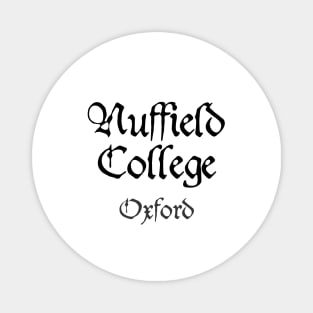 Oxford Nuffield College Medieval University Magnet